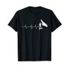 Heartbeat Heartline Heart Rate Wing Foiling T-Shirt