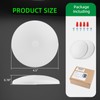 ULITECO RV Ceiling Light 12V, 4.5Inch RV Light Interior, Dimmable