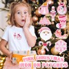 9 Pcs Pink Christmas Iron on Patches Cute Nutcracker Santa