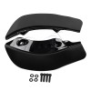 Unbranded Black ABS Fairing Air Deflectors Side Wide Wind Windshield