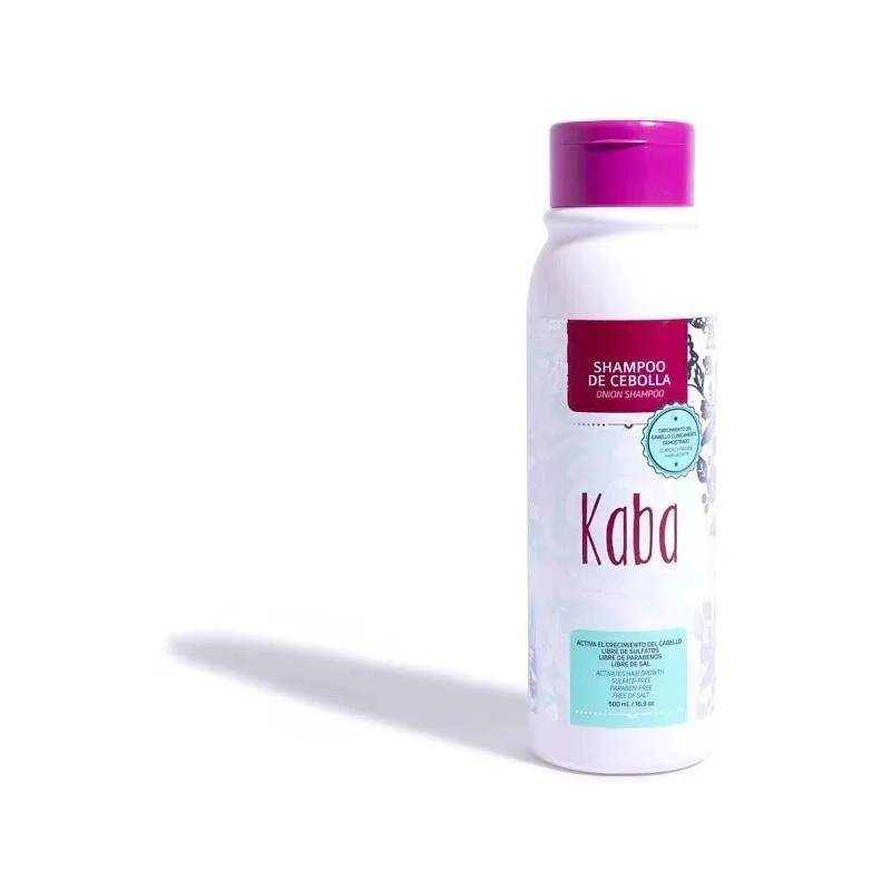 Shampoo De Cebolla Sin Sales, Parabeno Ni Sulfato 500ml Kaba