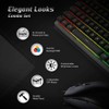 HP KM300F Wired Gaming Keyboard & Mouse Combo Membrane Backlit