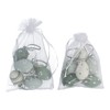 Gisela Graham 2 Bags of Green and White Easter Egg
