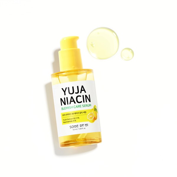 SOME BY MI Yuzu Niacin 30 Days Brightening Serum, 1.7 fl oz (50 ml), Vitamin Serum, Refreshing Texture, Korean Skin Care, Korean Cosmetics, Moisturizing Serum