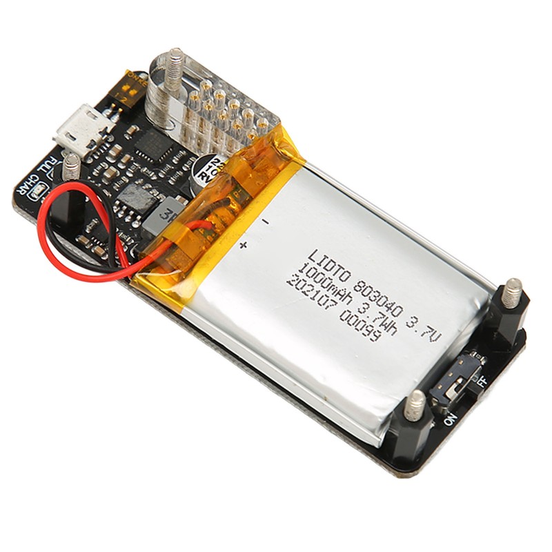 V1.2 UPS Power HAT Board 1000mAh Battery 400mA Charging Current