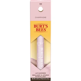 Burt's Bees - Brillo labial hidratante 100% natural, color champán, 1 tubo