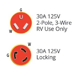 Weekender 30 Foot 30 Amp RV Power Cord