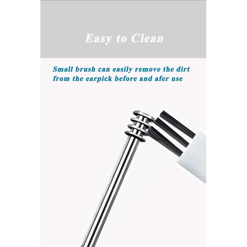 8 Pcs Ear Pick Earwax Removal Kit, Ear Cleaning Tool