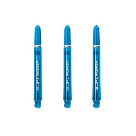 Harrows Supergrip Short Dart Shafts, Polycarbonate Stems, Machined Rings, Aqua (1 Set)
