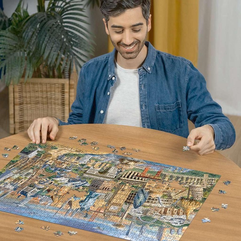 Ravensburger Puzzle 12000332 - World Attractions - 1000 Pieces Puzzle
