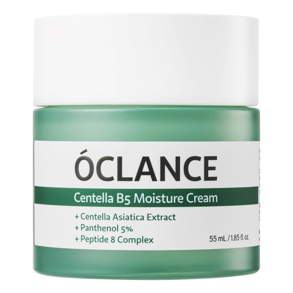 OCLANCE Centella B5 Moisture Cream - Daily Face Moisturizer with
