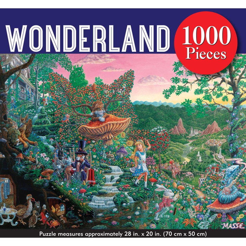 Wonderland 1000 Piece Jigsaw Puzzle