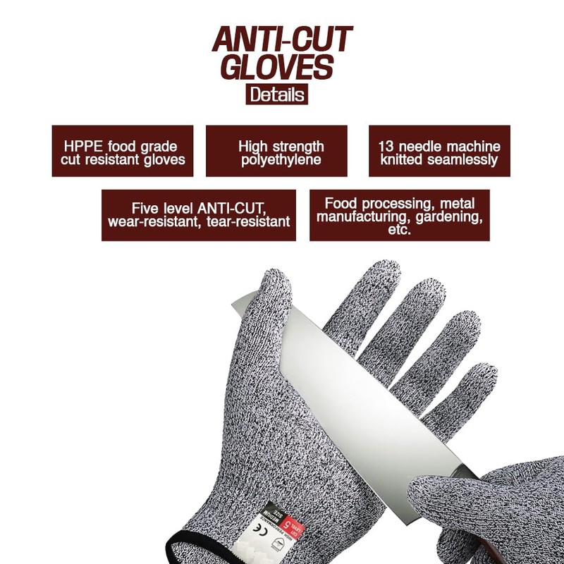 Premium 4-in-1 Knife Sharpening Kit, Kitchen knife sharpener with Anti-Cut