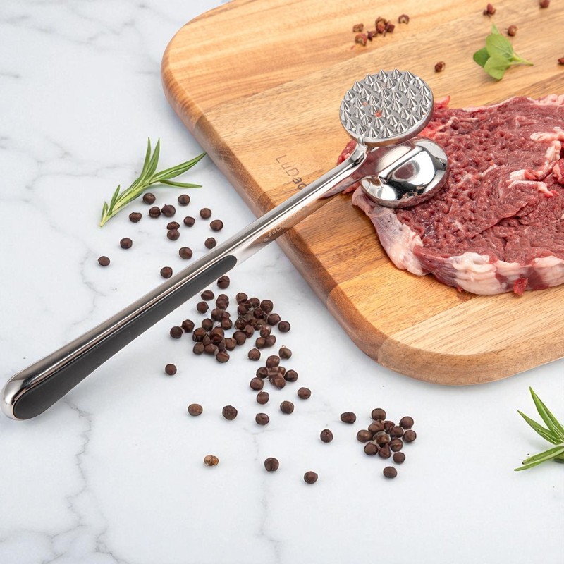 EliteHoff Meat Tenderiser - Meat Hammer Slicer Meat Tenderiser -