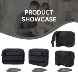Unbranded Tactical Molle Admin Pouch Utility Belt Military Tool Bag Small EDC Waist Bags