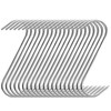 Butcher Hooks, Pack of 20 S Hooks 14 cm, Stainless