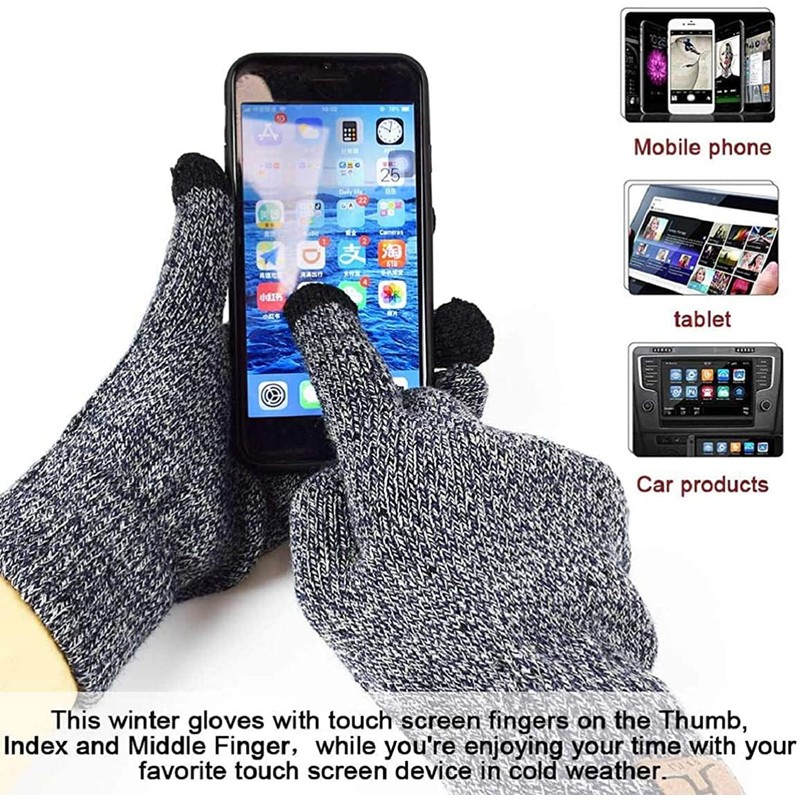 Set de Bufanda, Gorro y Guantes Invierno Unisex para Hombre