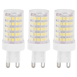 3Pcs G9 LED Lamp Bulb 2835 10W 1000LM 360 Angle Ceramic Light Bulb for Indoor Home Kitchen