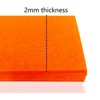 Jtnohx Stiff Felt for Crafts, 2mm Thick Colour Felt Sheets,