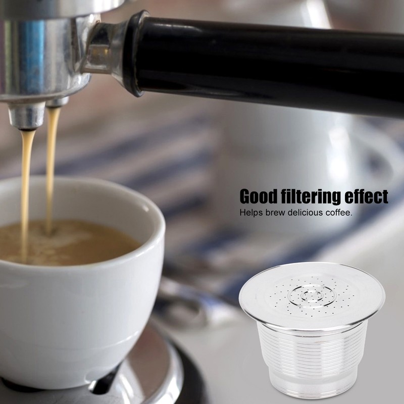 Coffee Capsule Set 304 Stainless Steel Reusable Refillable Filter Coffee