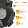 Pizza Maker Electric, 4-Min-Pizza in 1200W Pizza Oven, 31cm Refractory