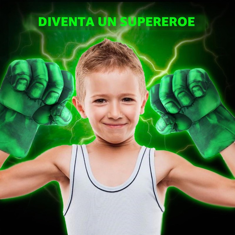 Guanti da Boxe giganti di Hulk | Supereroi | Giocattoli