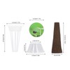 Hydroponic Pods Kit Soilless Grow Baskets Grow Domes Pod Labels