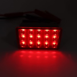 Aramox Led Third Brake Light,Rear Fog Light Third Brake Tail Light 84913Fg420 For 2011-2021 Wrx Sti Red Led F1 Style Tail Light