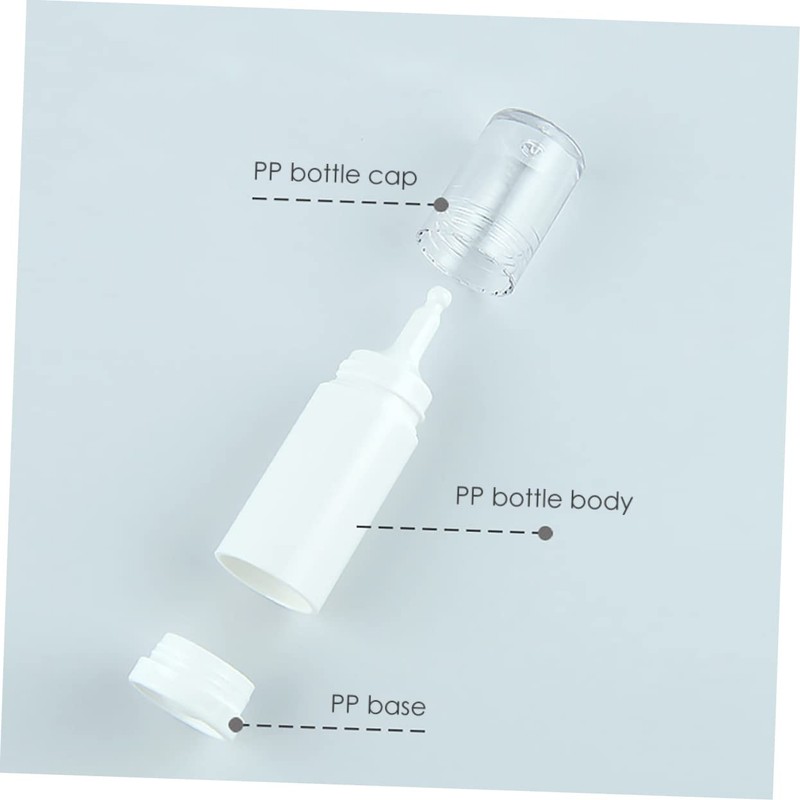 Mikinona Travel-Sized Dropper Bottles Reusable Plastic Bottles for Cosmetics Essential