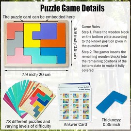 TNBUENO Dementia Activities for Seniors, Dementia Products Gift for Adults Elderly - Easy Puzzles Activities for People with Dementia