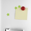 Kisangel Letter Stickers 120pcs 2cm Star Refrigerator Magnets Small Reward