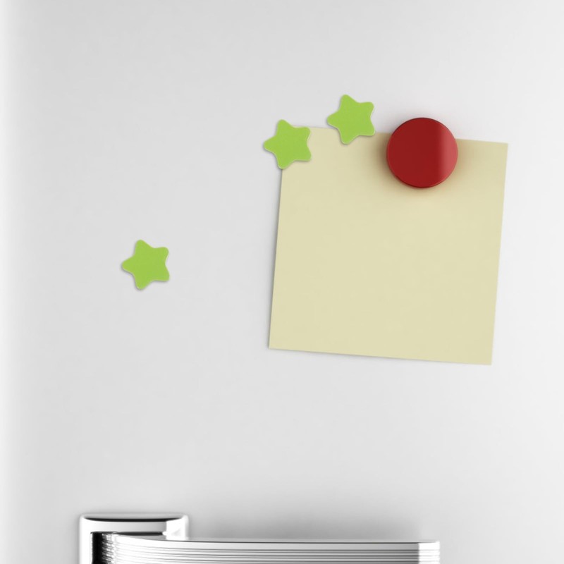 Kisangel Letter Stickers 120pcs 2cm Star Refrigerator Magnets Small Reward
