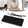 Mechanical Keyboard 61 Keys RGB Backlight Ultra Thin Portable Wired