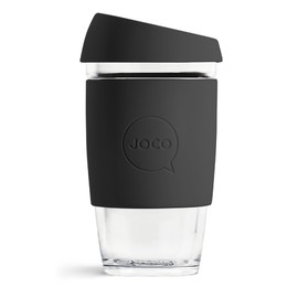 JOCO Cup 16oz - Eco-innovative Borosilicate Glass Reusable Classic Cup - (Sandstone)