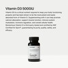Momentous Vitamin D3 Supplement - 5,000 IU Capsules for Foundational