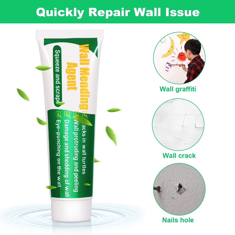 Drywall Repair Kit, 2 Pcs Spackle Wall Repair Patch Kit