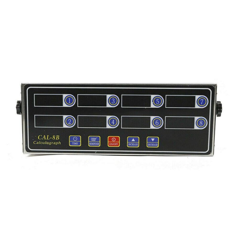 Commercial Kitchen Timers for Cooking, 8 Channels Digital Kitchen Timer