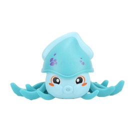 Octopus Clockwork Toys Auto Induction Voice Control Octopus Toys with Music Light Automatic Induction Toy for 3 Years Old (Blue )