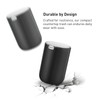 EKO Mini Desk Trash Can with Swing-Top Lid 0.4 Gallon