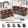 KinCam Waterproof Recliner Sectional Couch Covers, Oversized Reclining Sofa Covers