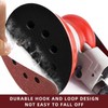 125mm Sanding Discs 8-Holes Aluminum Oxide Sandpaper for Woodworking with