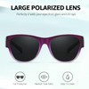 Myiaur Polarized Over Glasses Sunglasses for Women Men, Trendy Fit