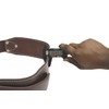 Zeluga 20-176 3in. Heavy Duty Ranger Style Leather Work Belt,