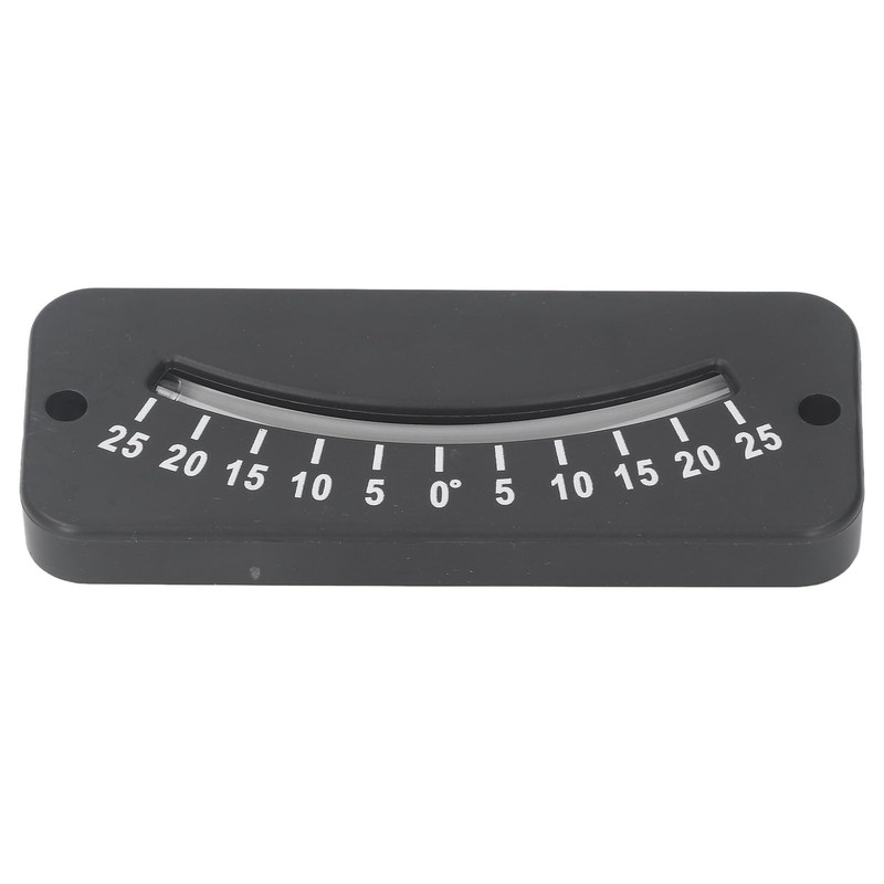 25° Inclinometer Multipurpose Angle Indicator High Resolution Inclinometer for Bulkhead