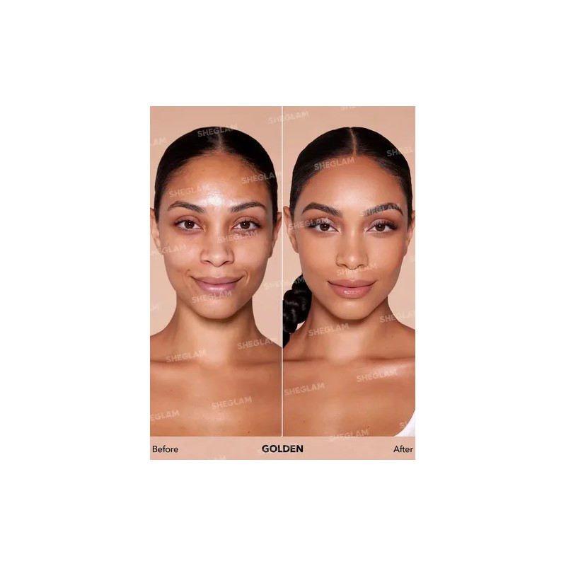 Sheglam Base De Maquillaje Hidratante Skinfinite-variostonos Tono Golden