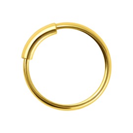 PIERCINGLINE 925 Sterling Silver Nose Piercing | Bar | Piercing Nose Ring Bendable | Choice of Colours, Silver, 0