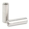 20Pcs M6 Female Thread Coupling Nut Practical Rustproof Stainless Steel
