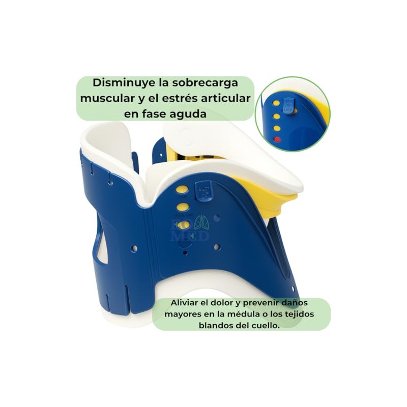 Collarin Ajustable De Extraccion Cervical Adulto