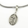 St Joseph Bracelet - Saint Joseph Jewelry Stainless Steel Snake