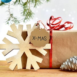 DaKuan 200 PCS Kraft Paper Gift Tags with 100 Feet Natural Jute Twine for Festivals, Price Tags, Birthdays and DIY Crafts(2 Style)